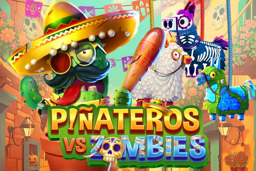 Game image: Pinateros Vs Zombies by Swintt