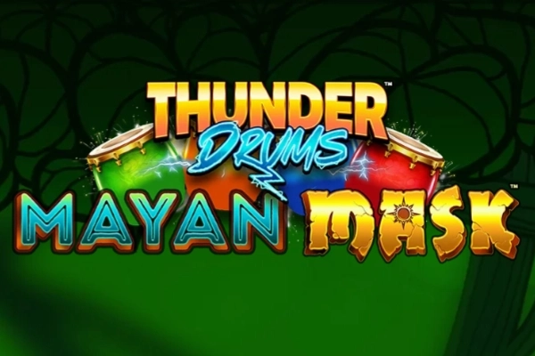 Game image: Thunder Drums Mayan Mask by Light & Wonder