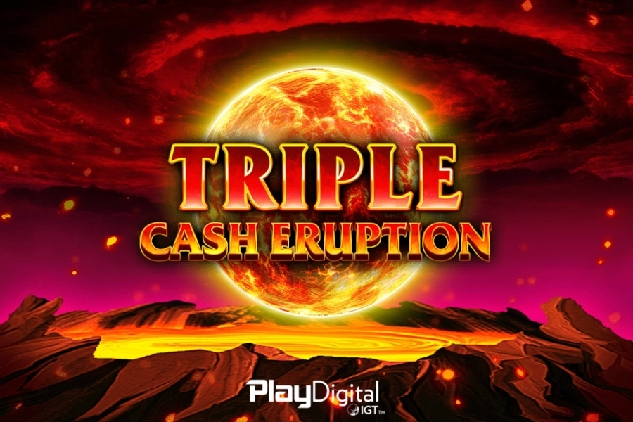 Spielbild: Triple Cash Eruption von IGT