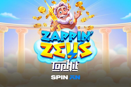 Game image: Zappin' Zeus TopHit by SpinOn