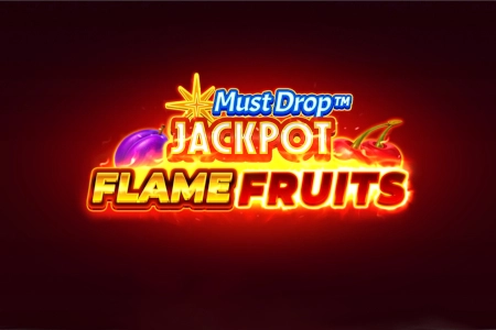 Game image: Must Drop Jackpot Flame Fruits by 3 Oaks Gaming