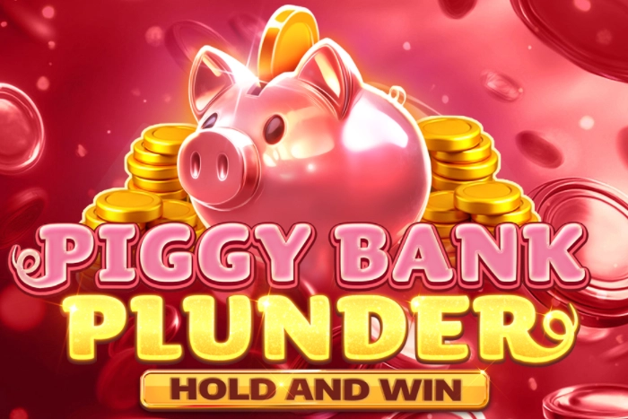Game image: Piggy Bank Plunder Hold and Win by Kalamba Games
