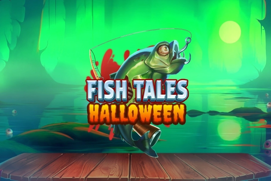 Game image: Fish Tales Halloween by Booming Games