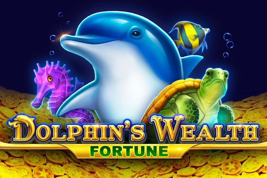 Game image: Dolphin's Wealth Fortune by 1Spin4Win