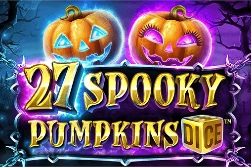 Game image: 27 Spooky Pumpkins Dice by SYNOT Games