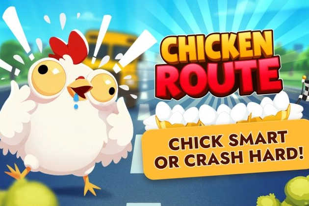 Game image: Chicken Route by Turbo Games