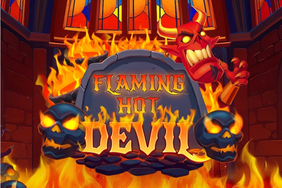 Game image: Flaming Hot Devil by Spinberry