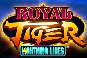 Game image: Royal Tiger Lightning Lines by Live 5
