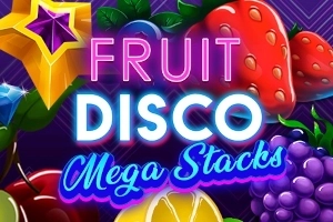 Game image: Fruit Disco Mega Stacks by Mascot Gaming