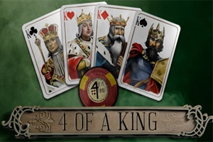 Thumbnail: 4 Of A King by Endorphina