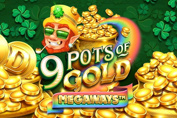 Game image: 9 Pots of Gold Megaways by Gameburger Studios