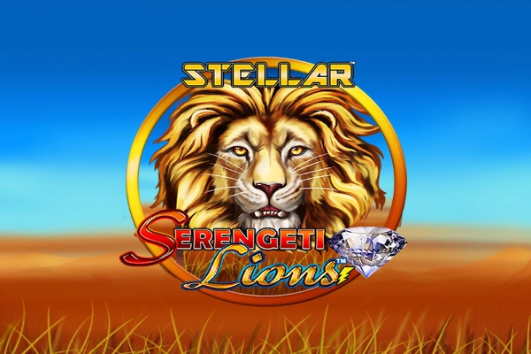 Game image: Stellar Jackpots Serengeti Lions by Lightning Box Games