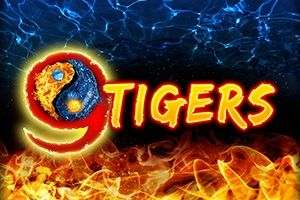 Spielbild: 9 Tigers von Wazdan