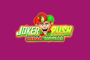 Game image: Joker Rush Mega Moolah by Gameburger Studios